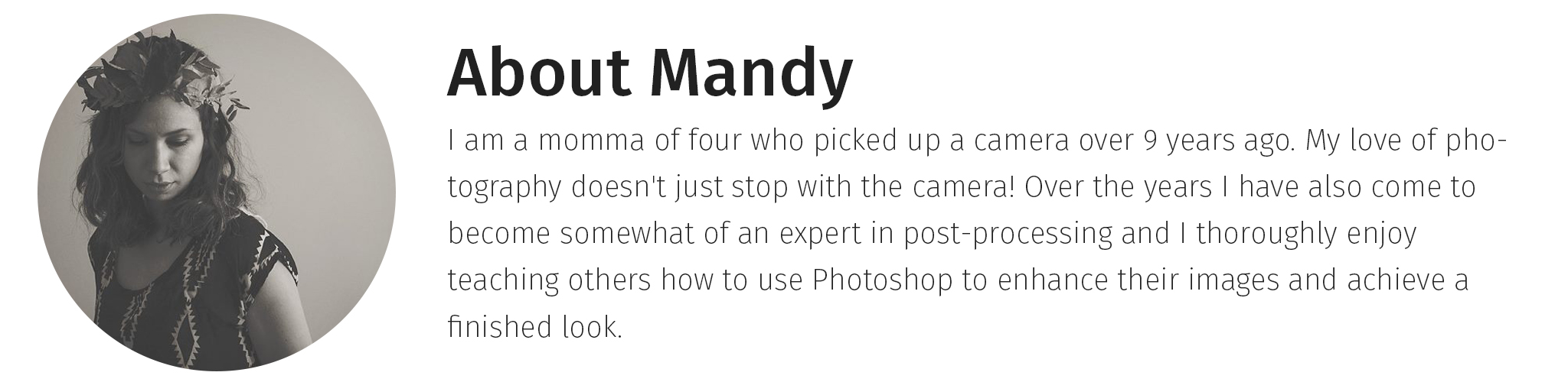Mandy Glisson Photoshop Instructor