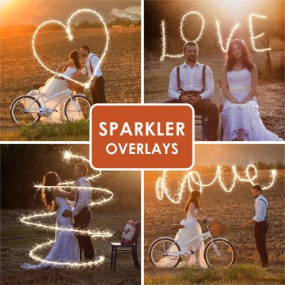 Sparkler Overlays Just for YOU!!